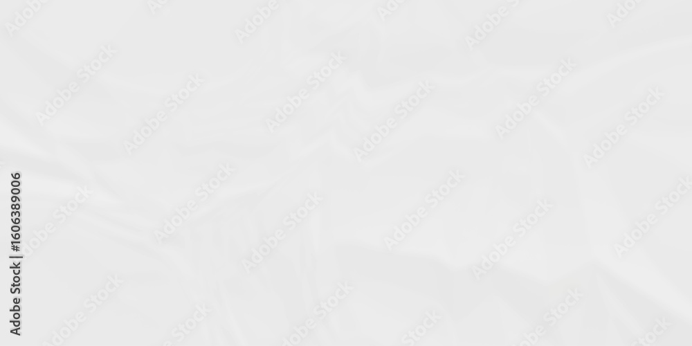Fototapeta premium White creased craft crumpled paper texture. white crumpled paper texture sheet background. Wrinkled paper texture. 