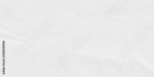 White creased craft crumpled paper texture. white crumpled paper texture sheet background. Wrinkled paper texture.	