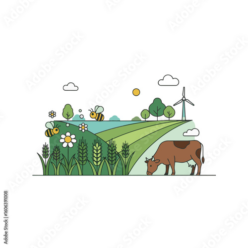 Sustainable Agriculture Growing Food with Respect for the Planet