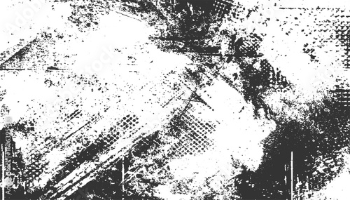 Subtle grain texture. Abstract black and white gritty grunge background. Old film dust and grain texture, Black texture rough grunge background	