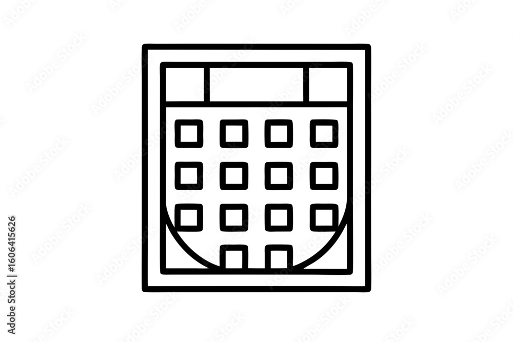 calculator icon vector calculator icon vector