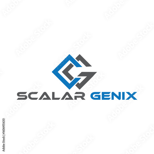 Free Download The **Scalar Genix logo** features a futuristic and sleek design with bold typography and tech-inspired elements, symbolizing innovation, growth, and cutting-edge technological solutions.
 - GFXLoad