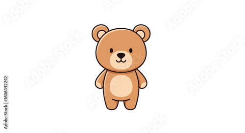 Adorable pixel art teddy bear animated character for your creative projects and digital designs showcasing simple charming movements