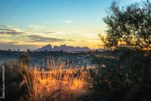 Kata Tjuta At Sunset