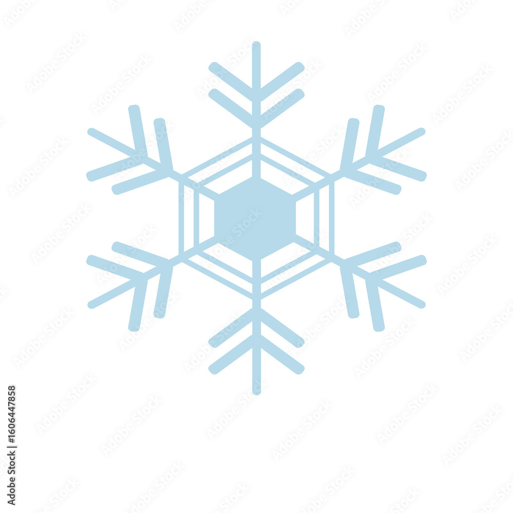 冬の装飾に使える雪の結晶イラスト 冬の装飾に使える雪の結晶イラスト
