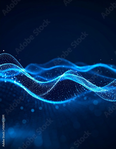 Abstract digital wave pattern (1)