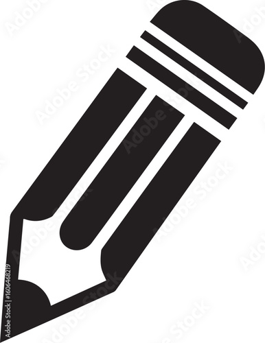 pencil silhouette icon