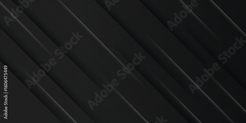 Diagonal shadowed design illustrating dimensional elements in dark tones providing versatile applications for various design projects and themes