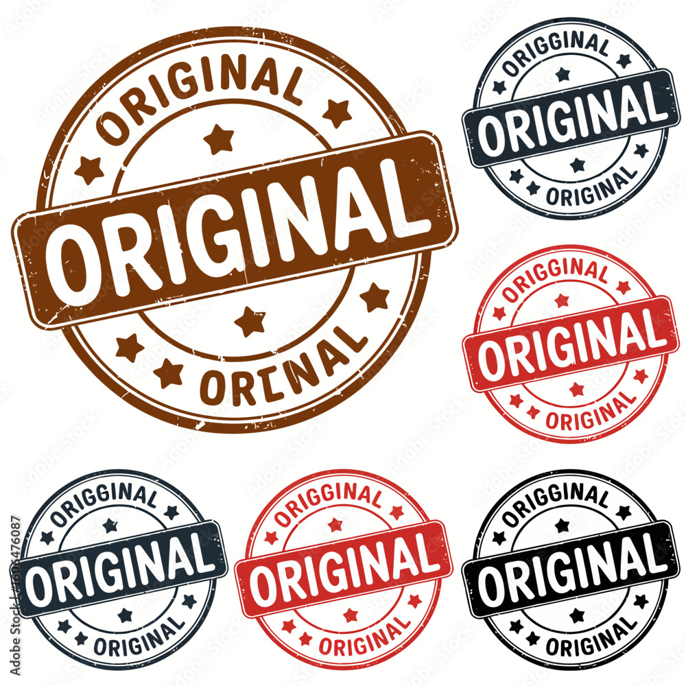 Obraz premium set of stamps