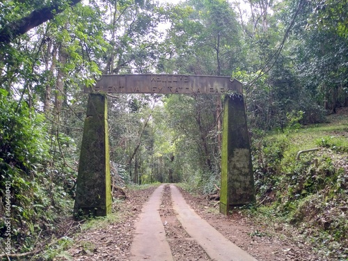 Entrance to Silent Valley National Park in Kerala, India