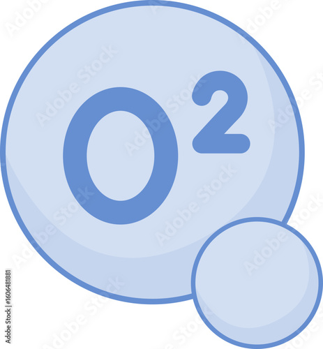 Oxygen O2 Symbol

