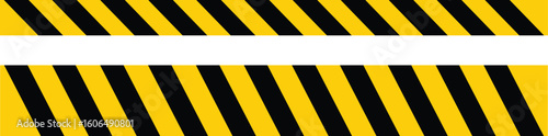 Keep your distance black and yellow social distancing floor marking safety stripe tape icons. security tape floor icon set. Vector 

