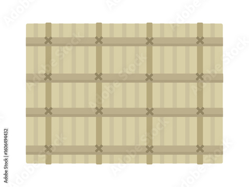 竹柵　竹垣　イラスト