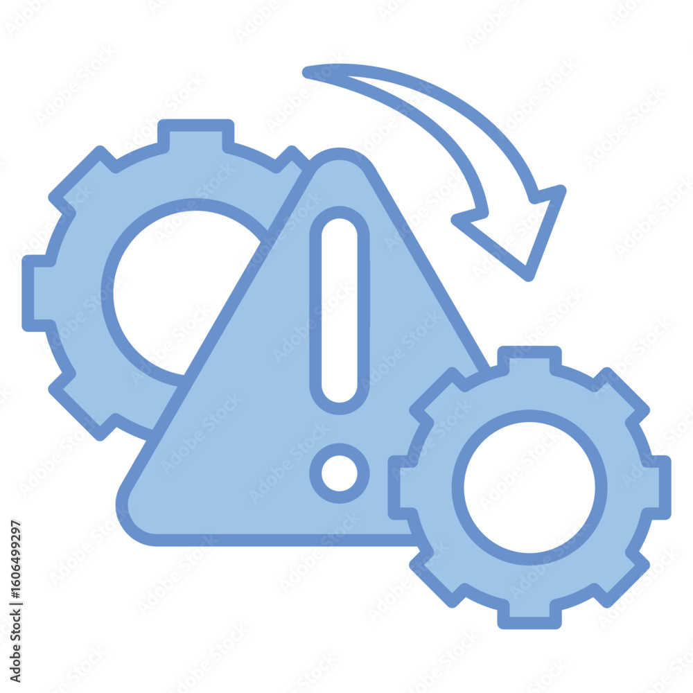 Fototapeta premium Warning Icon