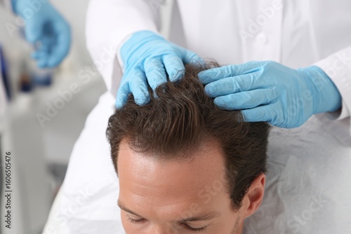 Hair Transplant Procedure - Medical Consultation and Hair Restoration.