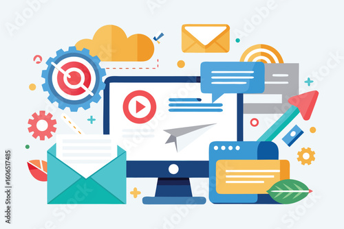 Exploring email newsletter concepts for effective email marketing strategies and improved SEO performance in digital communication