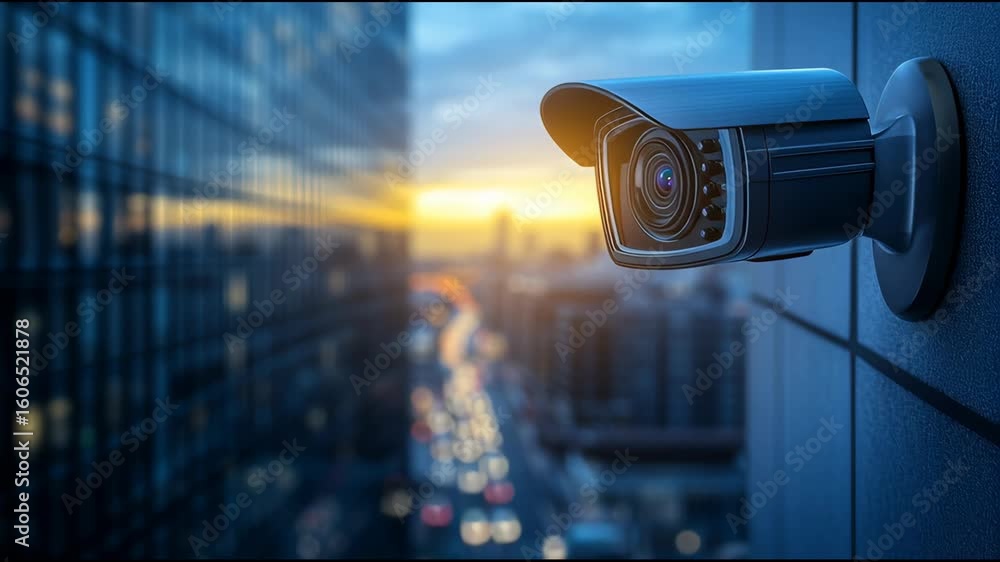 Smart City CCTV Camera System for City Security. Smart City CCTV Camera System for City Security.