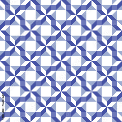 Parquet pattern background material, mosaic tile swatch compatible, blue. / 寄木細工のパターン背景素材 モザイクタイル スウォッチ対応 青