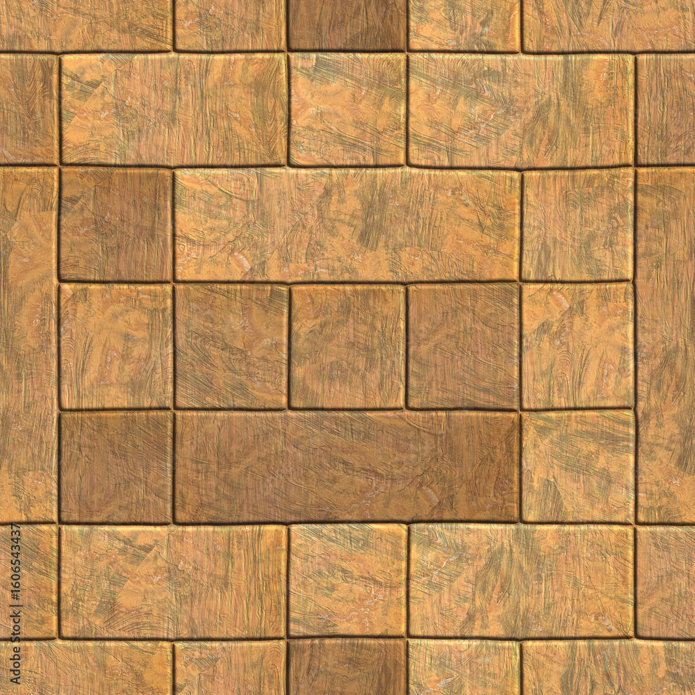 Obraz premium Texture of stone tiles. Grunge filter. High resolution photo filter.