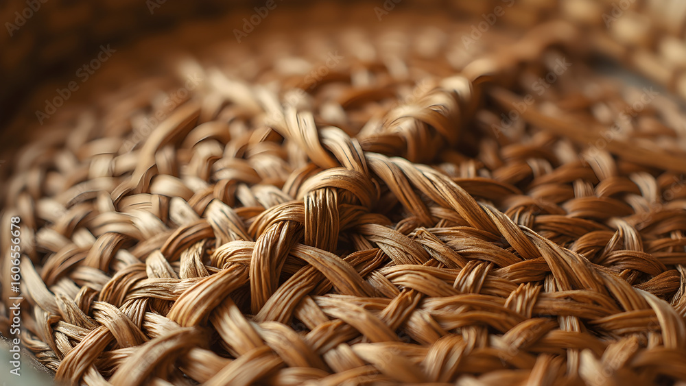 Obraz premium Basket weaving techniques for beginners. Types of baskets to weave at home. Best materials for basket weaving projects. Step-by-step guide to basket weaving patterns.