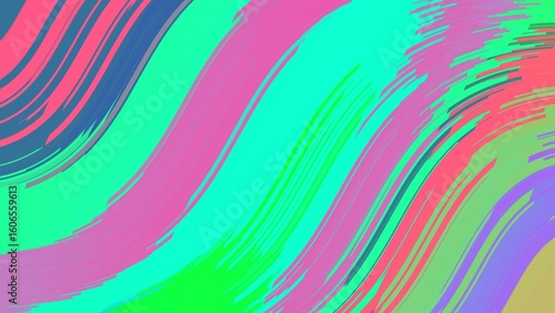 Colorful Swirls Abstract Art: This image showcasing a vibrant, dynamic composition of fluid brushstrokes, evokes a sense of movement, energy, and modern artistry.