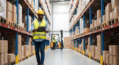 worker in warehouse