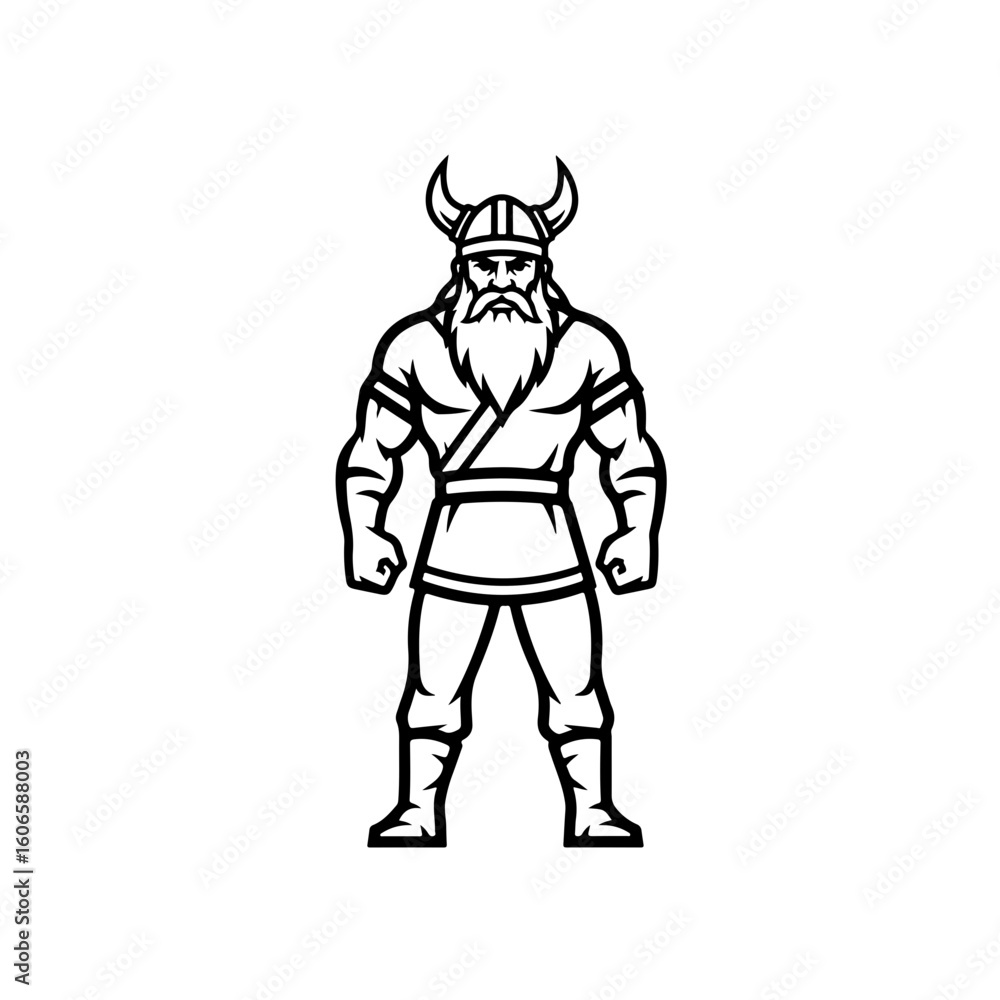 Fototapeta premium Legends of the North: The Untold Sagas of Viking Warriors, Seafaring Conquests, and Norse Mythology