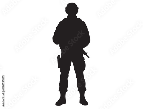 ARMY SOLDIER SILHOUETTE