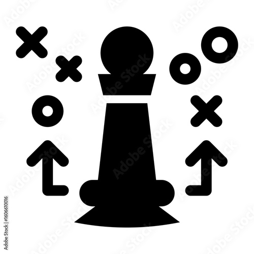 Strategic Planning Chess Icon