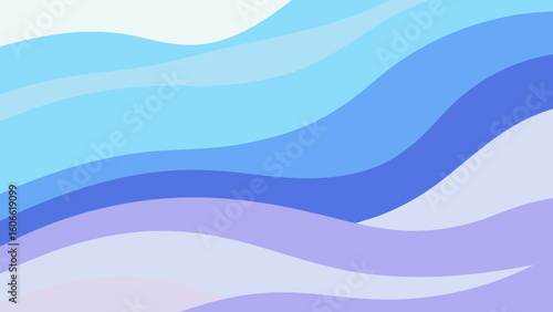 Abstract background composed of layered semi transparent forms an elegant design