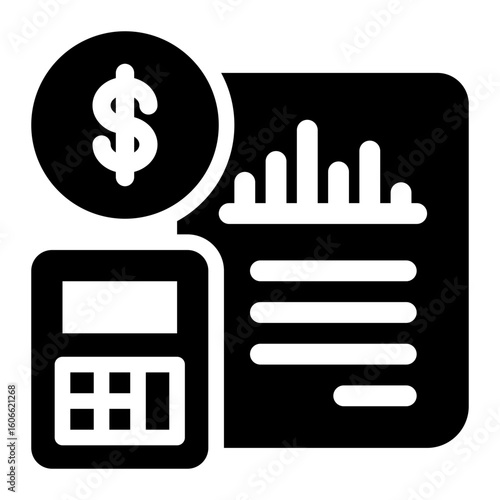 Financial Strategy Icon Set