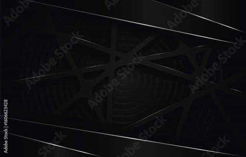 Abstract Black Corporate Technology Blank Space Background