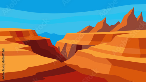 Journey through the rugged badlands landscapes revealing dramatic eroded surfaces