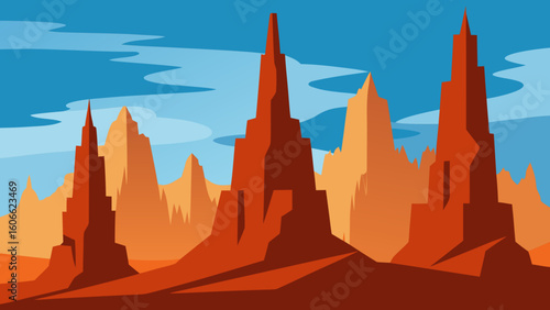 Witness the mesmerizing beauty of hoodoos tall thin spires of rock formations