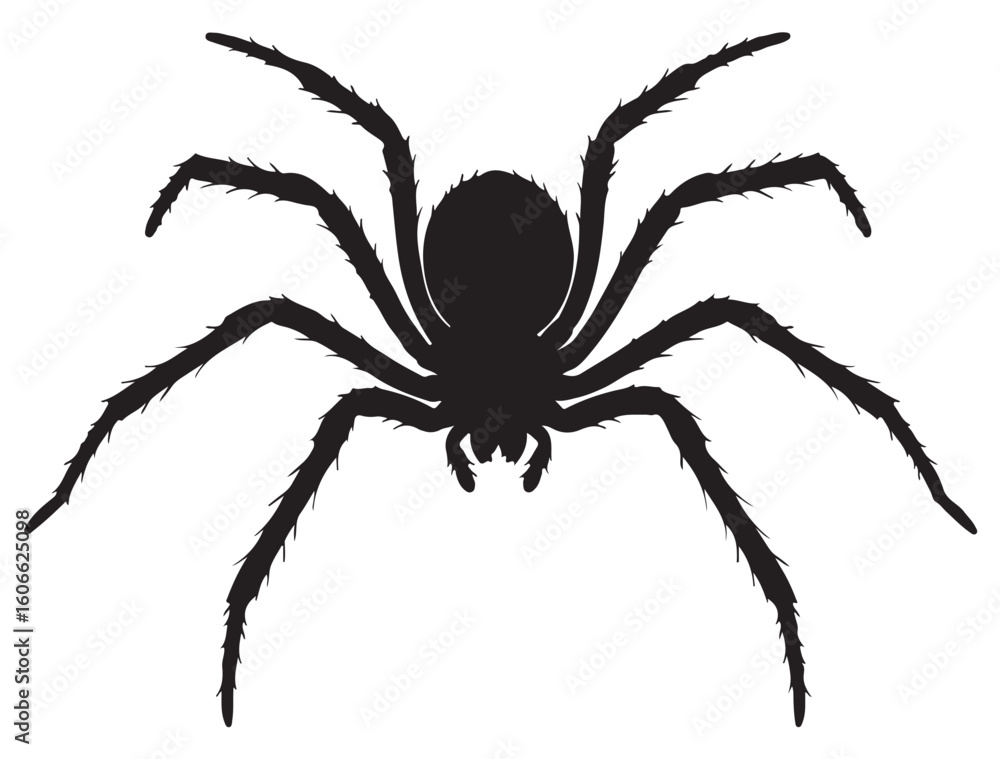 Obraz premium SPIDER SILHOUETTE