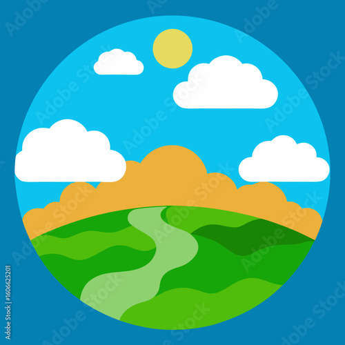 a breath of cloud and earth