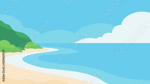 Relax in a tranquil secluded bay with calm clear water and no boats