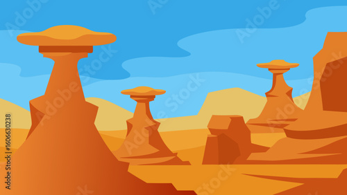 Explore the bizarre eroded rock formations known as hoodoos
