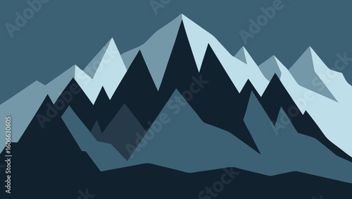 Discover the Dramatic Razor Sharp Ridges of a Mountain Chain