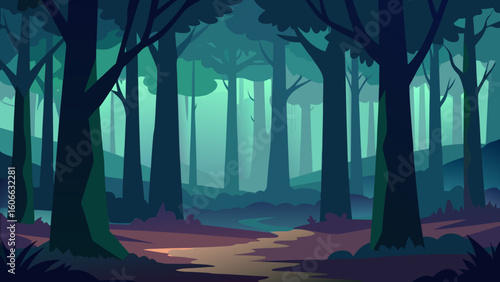 Discover a Dense Old Growth Forest with a Thick Canopy and Rich Life