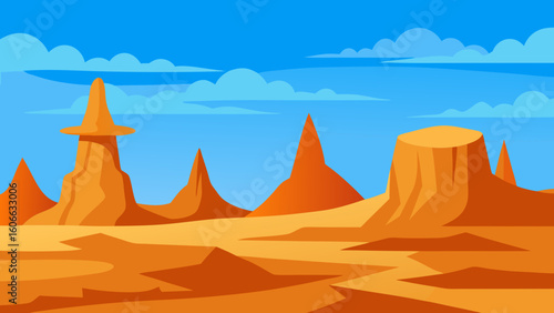 Explore a Landscape of Badlands with Eroded Clay Formations