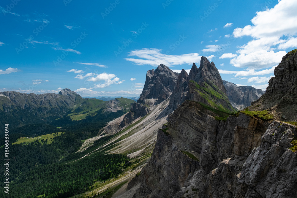 Obraz premium high mountain landscape