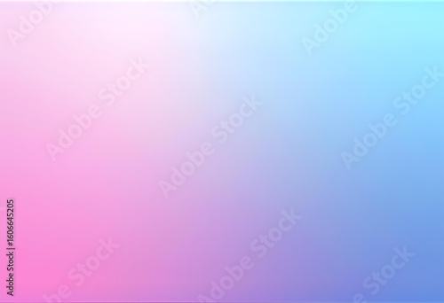 a light pink-blue gradient background with blurring colors