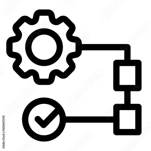 Strategic Process Management Icon