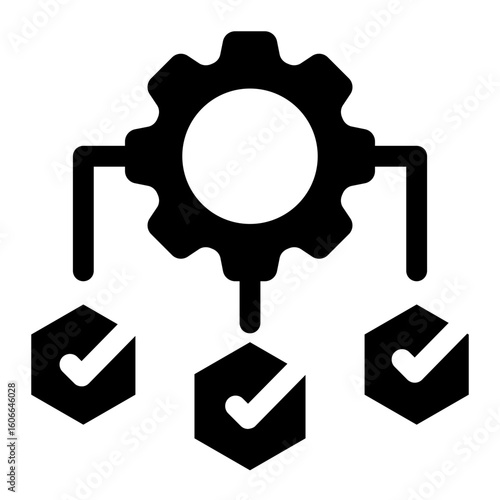 Strategic Process Management Icon
