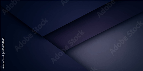 Elegant dark blue layered background with minimal abstract depth and shadow elements
