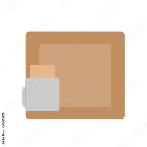 銭湯　温泉　木製　松竹錠　下駄箱　ロッカー　鍵　イラスト