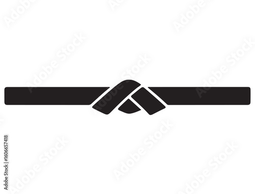  TAEKWONDO BELT SILHOUETTE