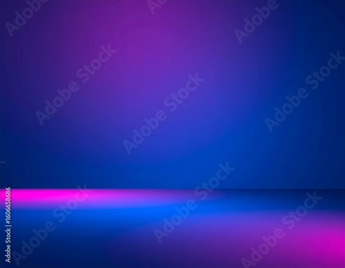 Abstract studio background with vibrant gradient colors
