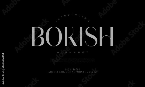 Graceful serif font with artistic curves, perfect for fashion branding and editorial design